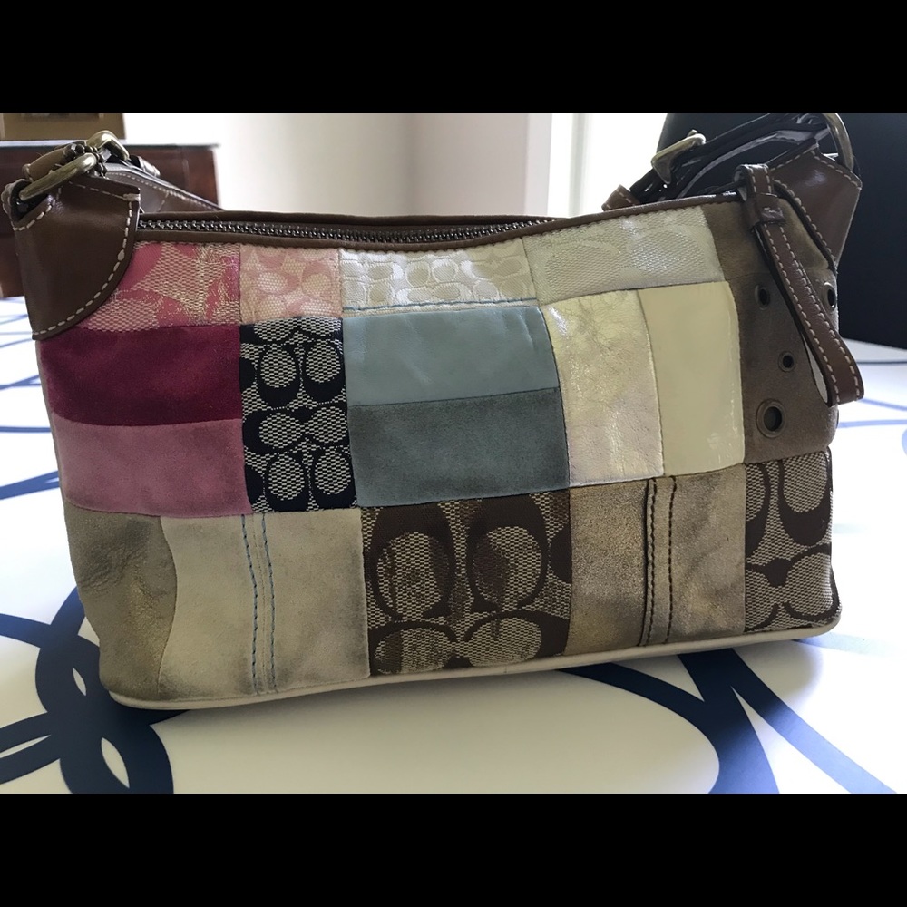 Coach purse (multicolored)